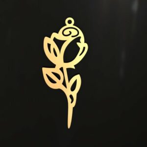 پلاک گل رز