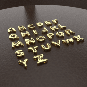 مجموعه حروف انگلیسی دامله