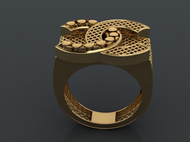 انگشتر فیوژن طرح گوچی انگشتر فیوژن طرح گوچی