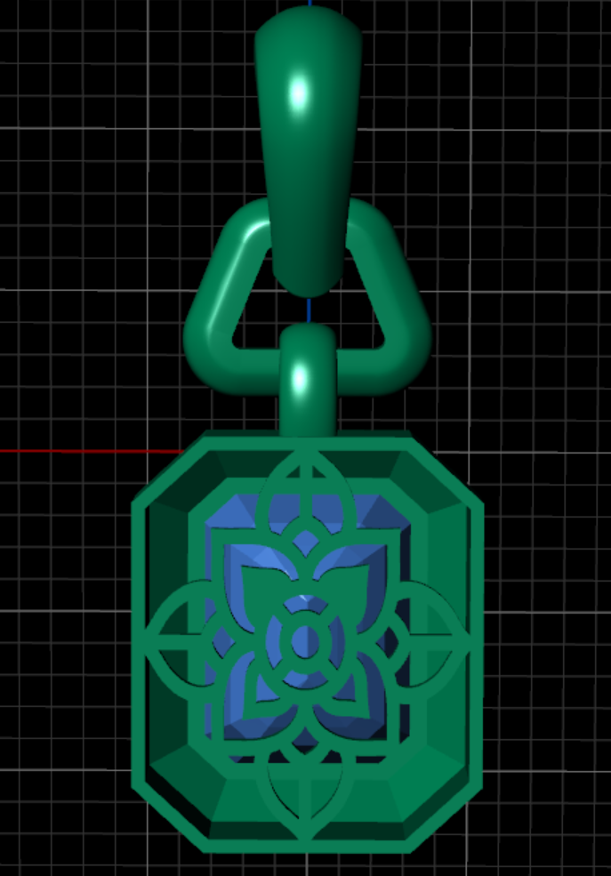 آویز سنگ خور امرالد آویز سنگ خور امرالد