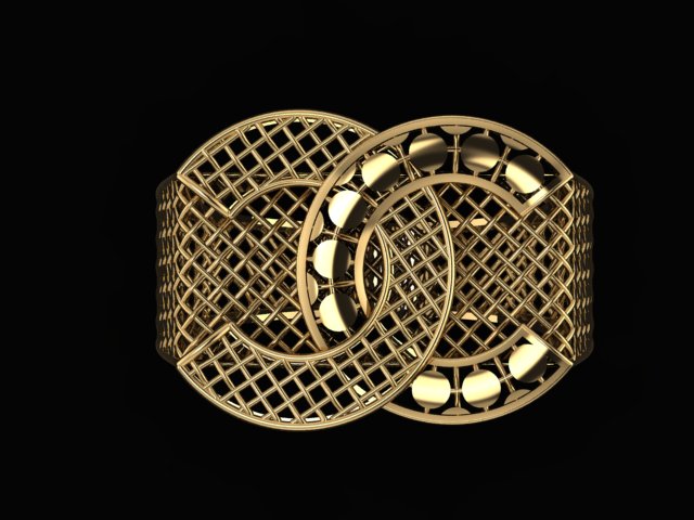 انگشتر فیوژن طرح گوچی انگشتر فیوژن طرح گوچی