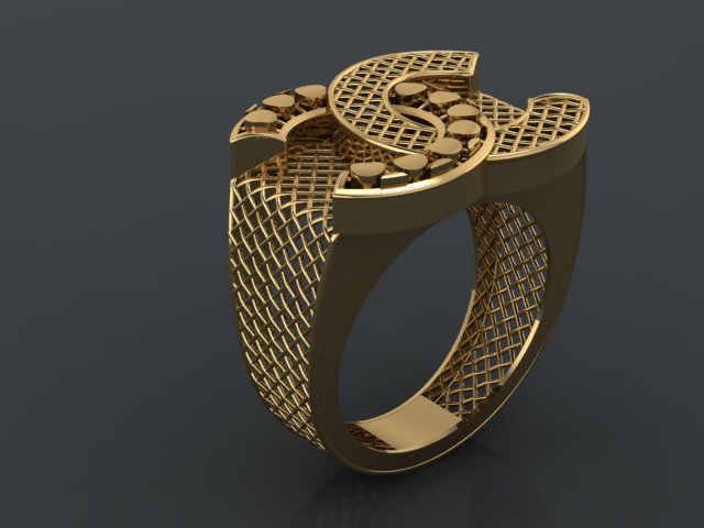 انگشتر فیوژن طرح گوچی انگشتر فیوژن طرح گوچی