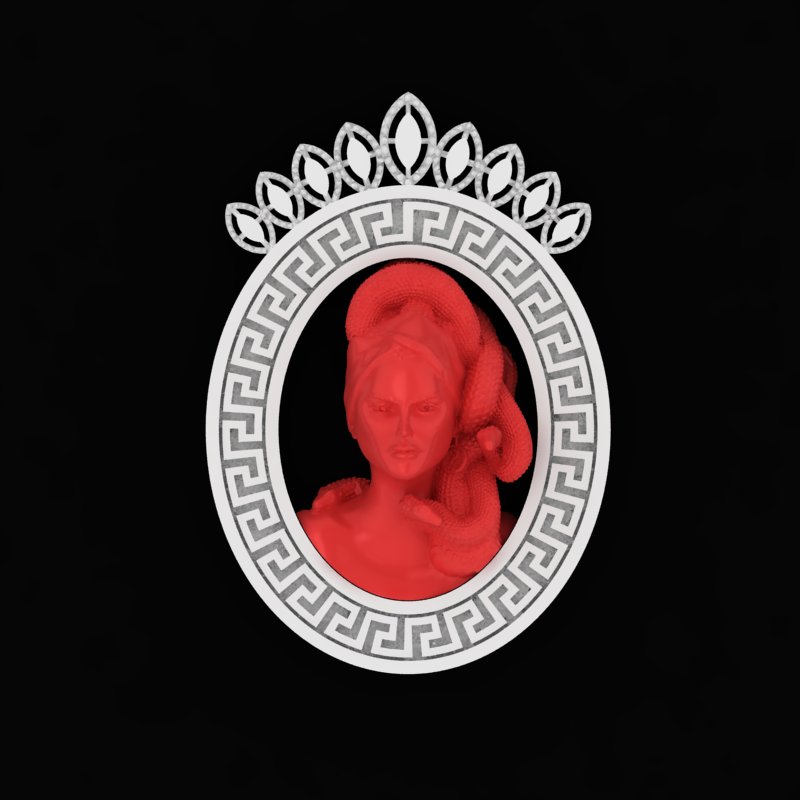 آویز مدوسا M-Z-01 آویز مدوسا M-Z-01