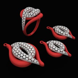 نیم ست تراش خور N-T-A-07