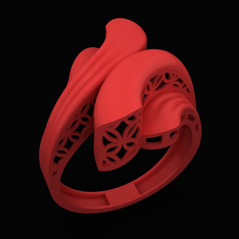 انگشتر کژال R-Kazhal-10 انگشتر کژال R-Kazhal-10