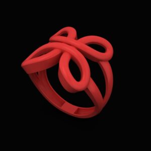 انگشتر مینیمال R-Minimal-12