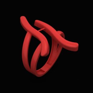 انگشتر مینیمال R-Minimal-19