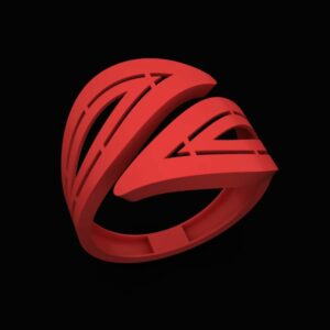 انگشتر مینیمال R-Minimal-31