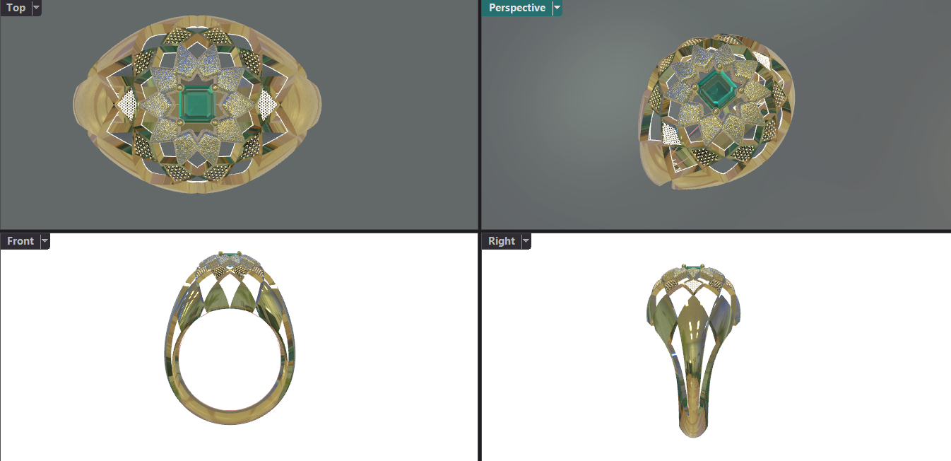 انگشتر طرح خیام انگشتر طرح خیام