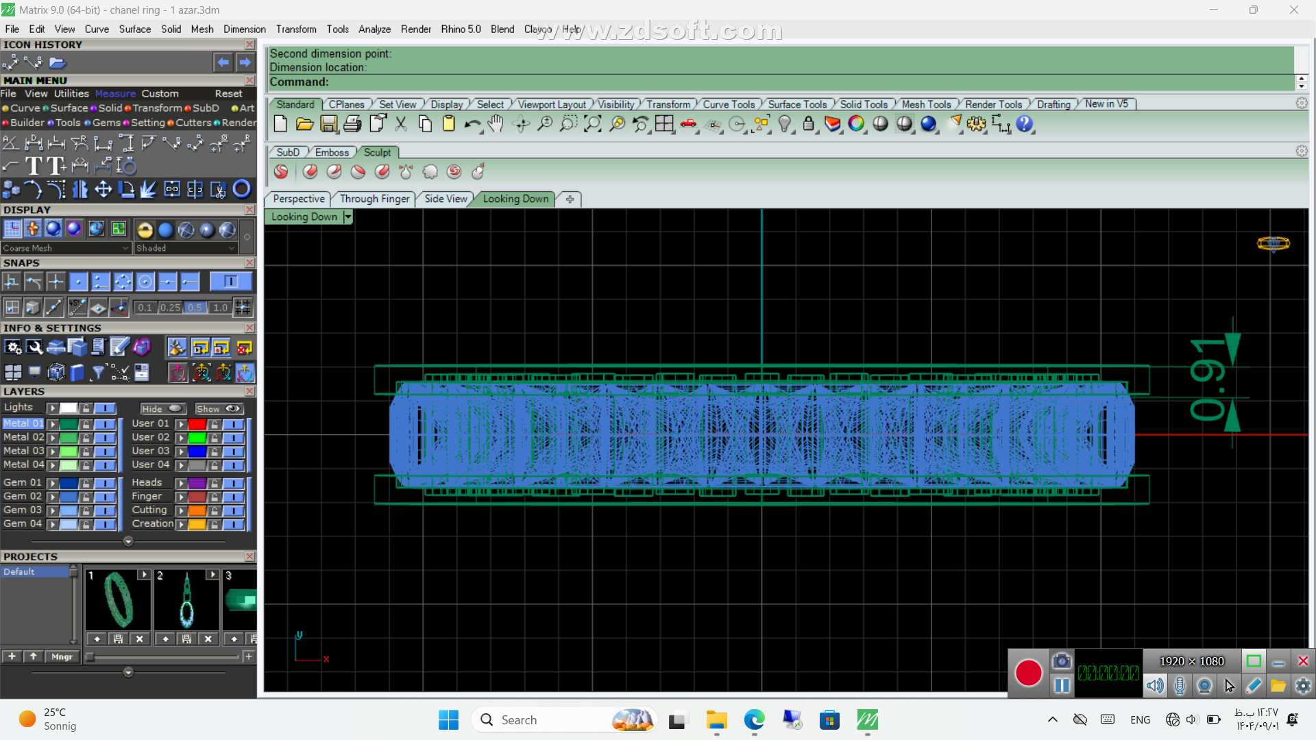 انگشتر چنل انگشتر چنل - Image 3