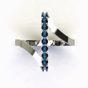 انگشتر سنگ خور کد 01