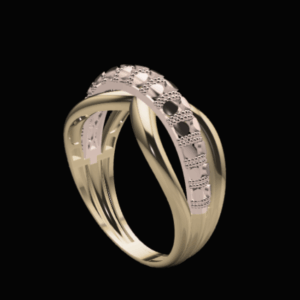 انگشتر چند تکه تراش خور کد 13