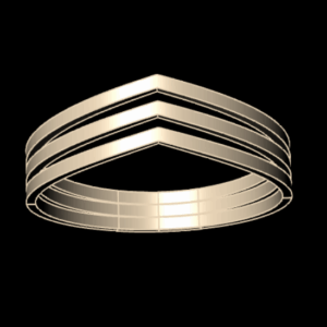 انگشتر پوست خور کد 01