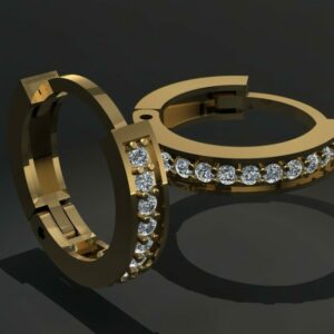 گوشواره زنانه و دخترانه طرح روکو