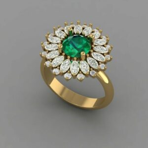 انگشتر سبدی کد 2