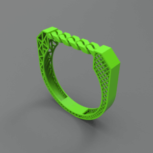 انگشتر لوکس طرح کاتیر کد SR-1552