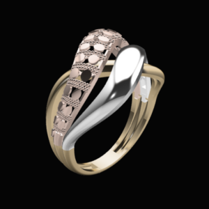 انگشتر چند تکه تراش خور کد 26