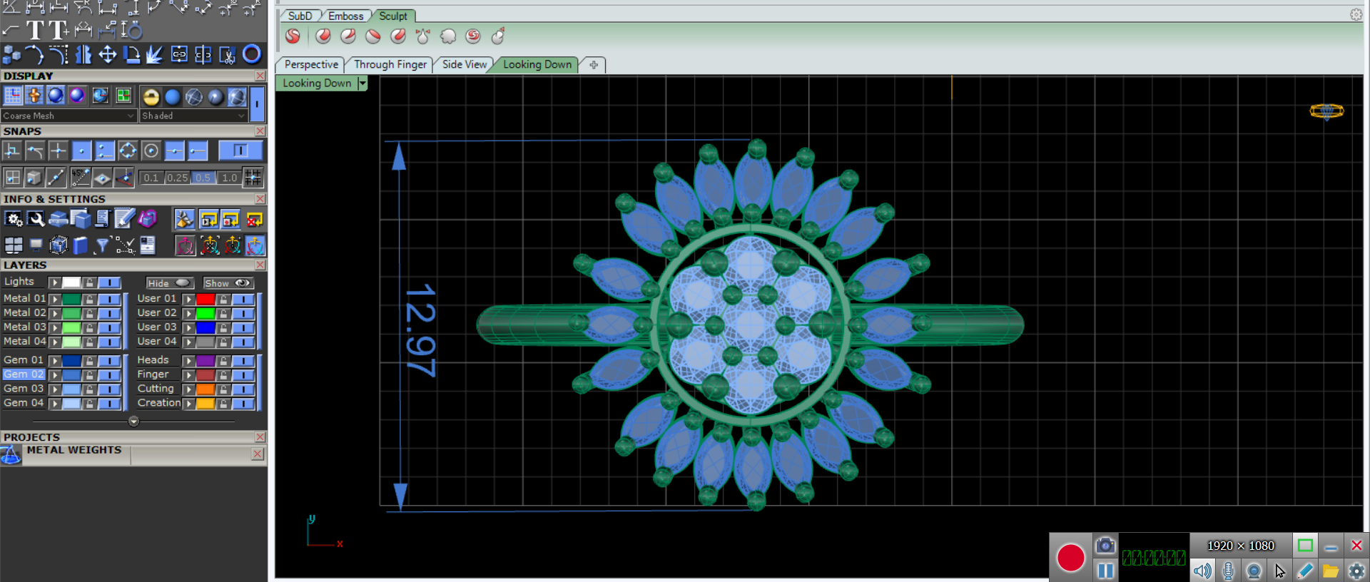 انگشتر خورشید کد 3 انگشتر خورشید کد 3