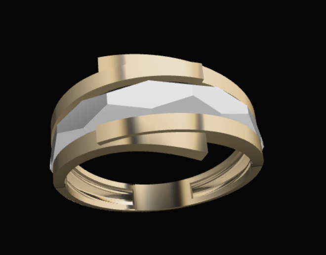 انگشتر چند تکه تراش خور کد 21 انگشتر چند تکه تراش خور کد 21