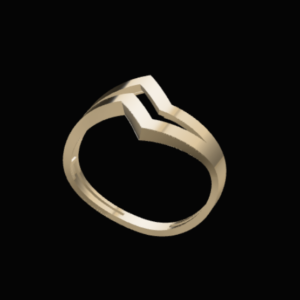 انگشتر مینیمال کد 08