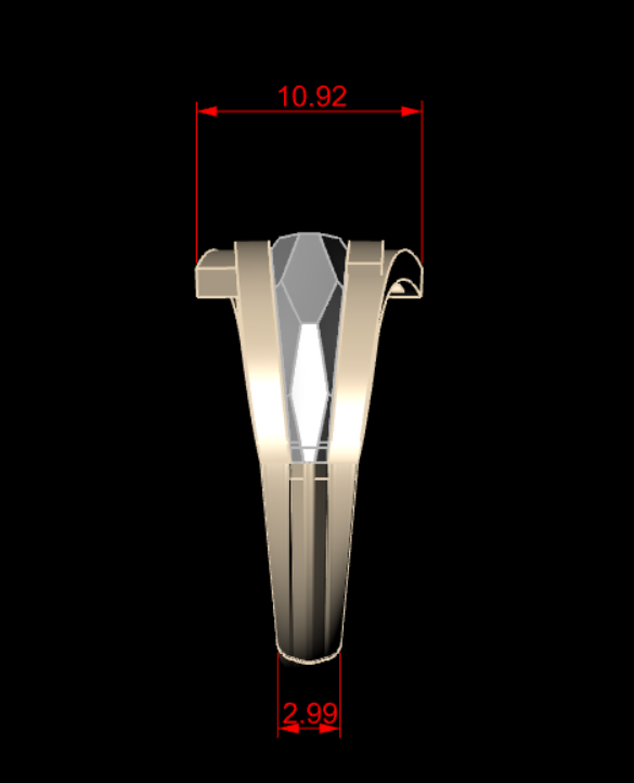 انگشتر چند تکه تراش خور کد 21 انگشتر چند تکه تراش خور کد 21