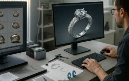 راهنمای جامع طراحی سه‌ بعدی جواهرات