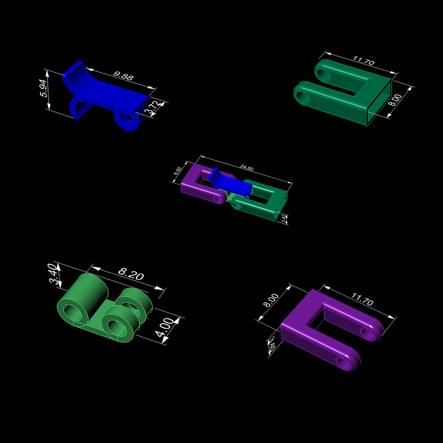 قفل جعبه ای کد 03 قفل جعبه ای کد 03