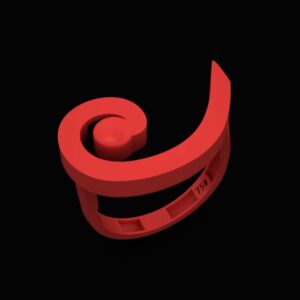 انگشتر مینیمال R-Minimal-40