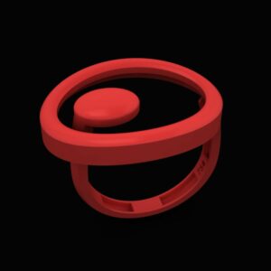 انگشتر مینیمال R-Minimal-49