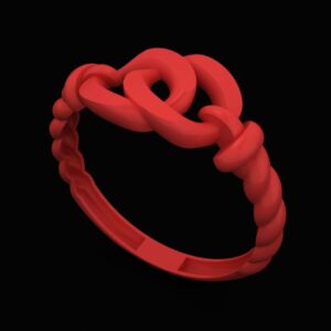 انگشتر مینیمال R-Minimal-55