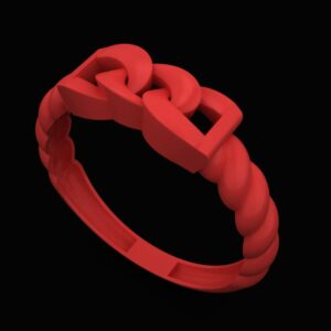 انگشتر مینیمال R-Minimal-56