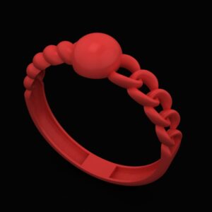 انگشتر مینیمال R-Minimal-58