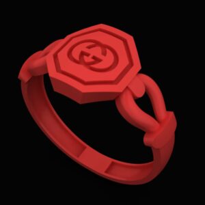 انگشتر مینیمال مینا خور R-Minimal-62