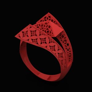 انگشتر تراش طرح مصری R-T-Mesri-08