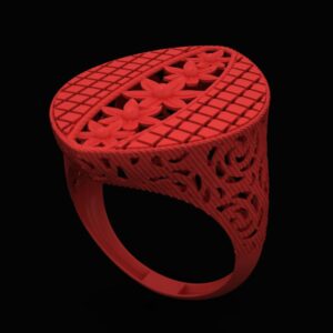 انگشتر تراش طرح مصری R-T-Mesri-11