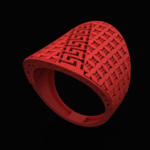 انگشتر تراش طرح مصری R-T-Mesri-14