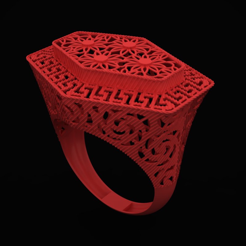 انگشتر تراش طرح مصری R-T-Mesri-15 انگشتر تراش طرح مصری R-T-Mesri-15