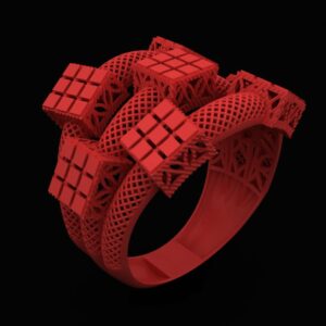 انگشتر تراش طرح مصری R-T-Mesri-23