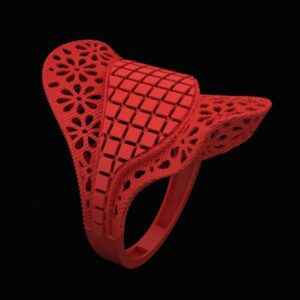 انگشتر تراش طرح مصری R-T-Mesri-26