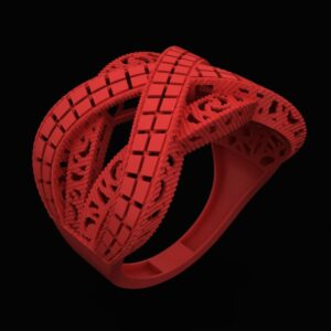 انگشتر تراش طرح مصری R-T-Mesri-27