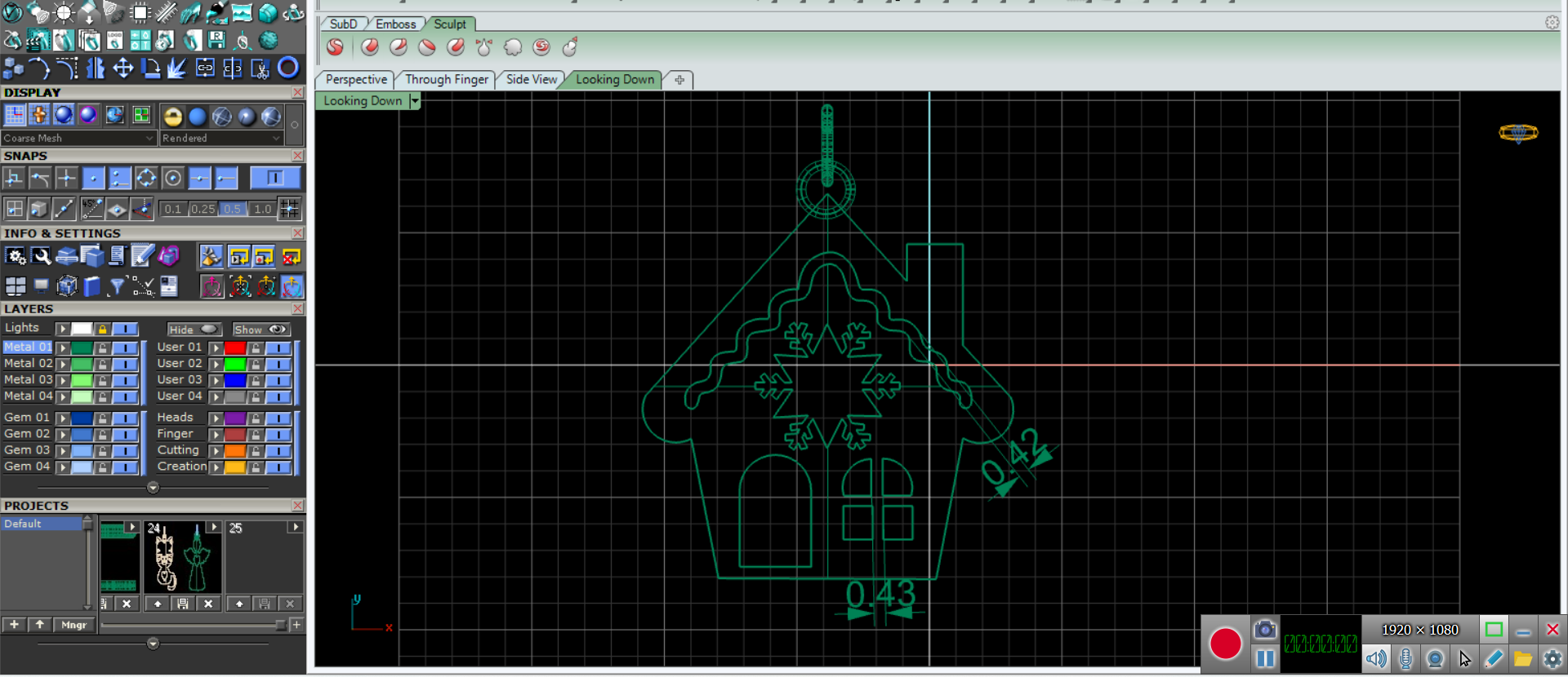 آویز خانه کریسمس آویز خانه کریسمس - Image 6