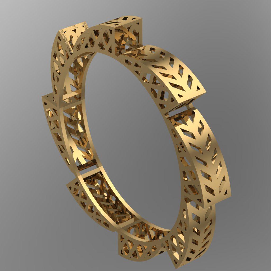 النگو فیوژن زرین پیچ النگو فیوژن زرین پیچ