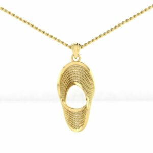 آویز گردنبند مارپیچ ( necklace twisted)