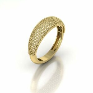 انگشتر فیوژن ساده کد 1