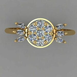 انگشتر طرح فلاور