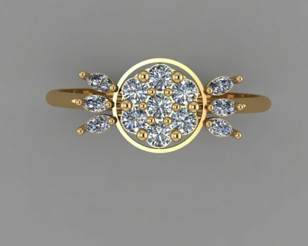 انگشتر طرح فلاور انگشتر طرح فلاور