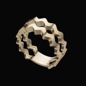 انگشتر پوست خور کد 02