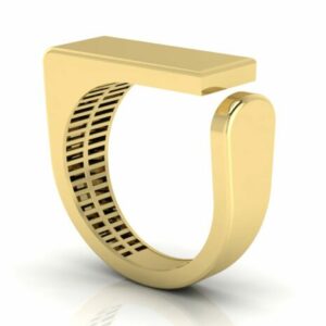 انگشتر مستطیل باز