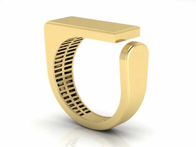 انگشتر مستطیل باز انگشتر مستطیل باز