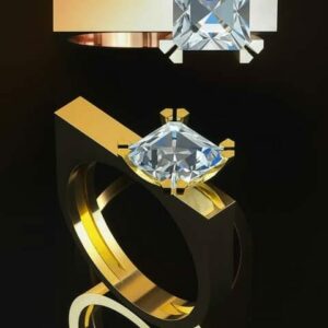 انگشتر زنانه نگین خور